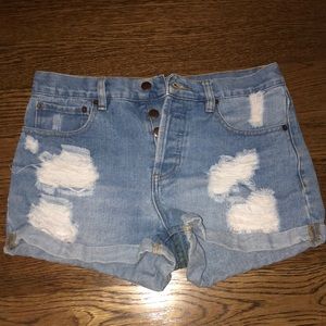 Jean shorts